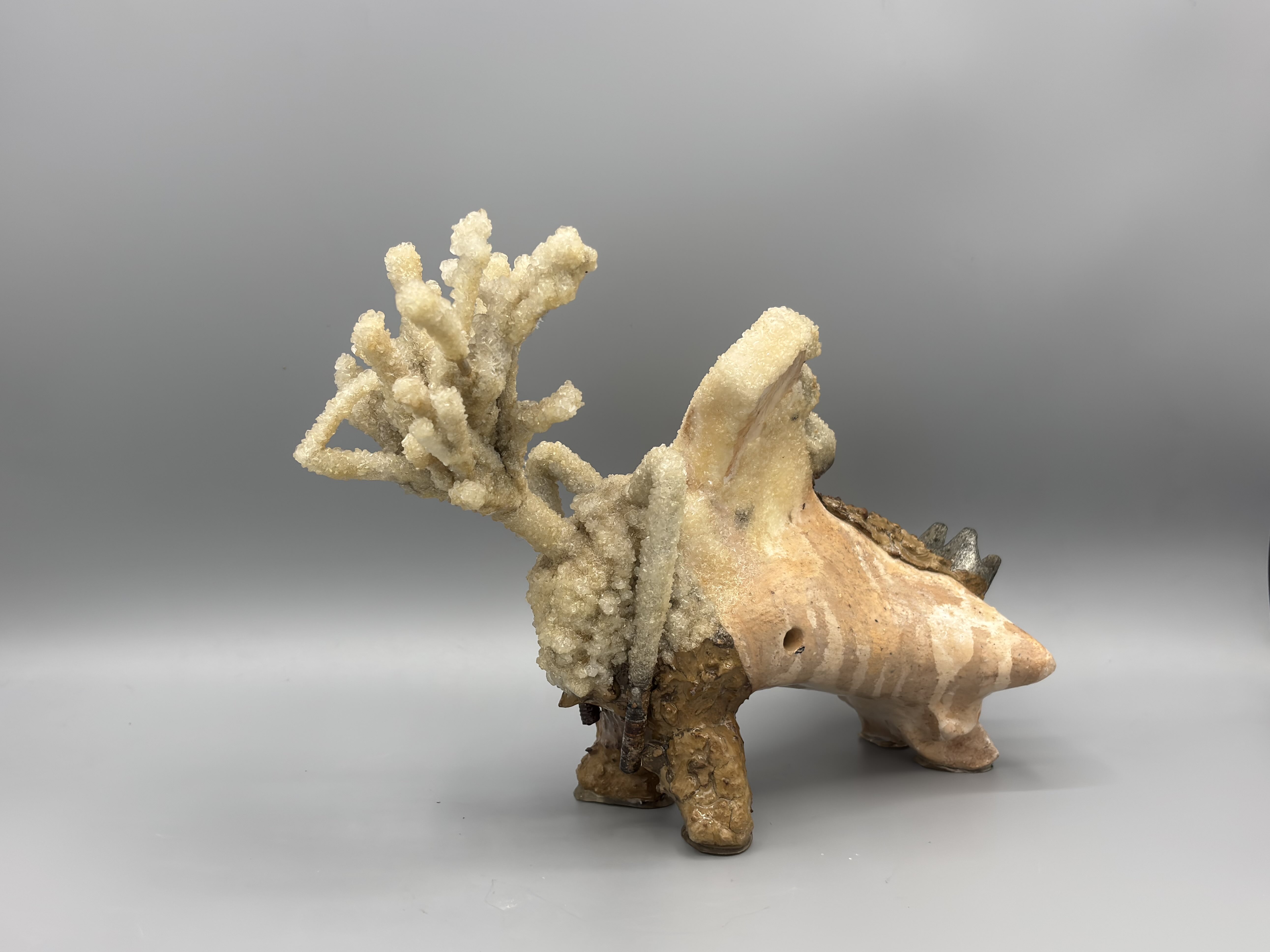 Mojahid Musa, found object, clay sculptures,dhaka art summit